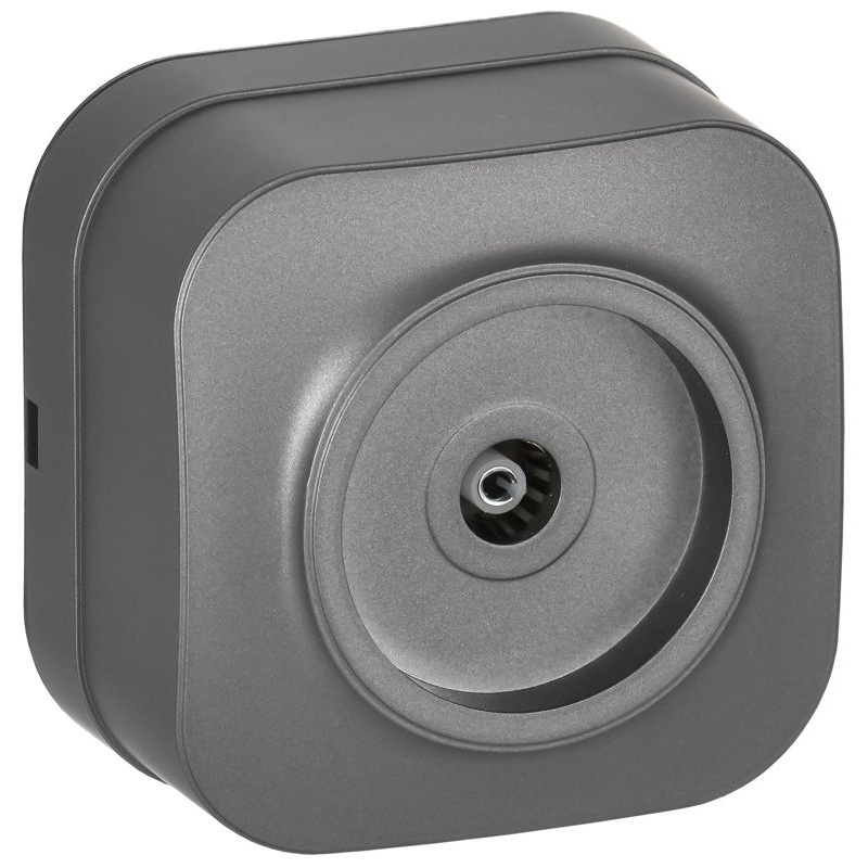 GLORY Розетка для открытой установки TV РТВ20-ХСм сталь матовый IEK