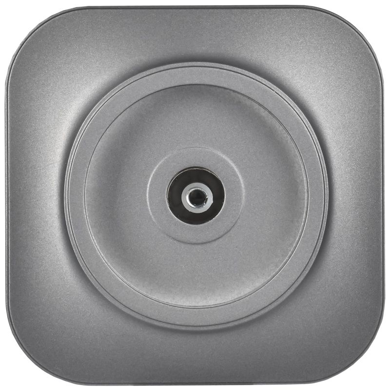 GLORY Розетка для открытой установки TV РТВ20-ХСм сталь матовый IEK