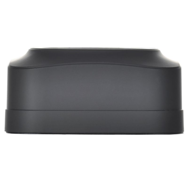 GLORY Розетка 2-местная для открытой установки без заземления без защитных шторок 10А РС22-2-ХЧм черный матовый IEK