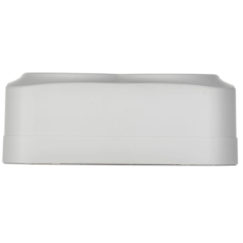 GLORY Розетка 2-местная для открытой установки с заземлением с защитными шторками 16А РСш22-3-ХБм белый матовый IEK