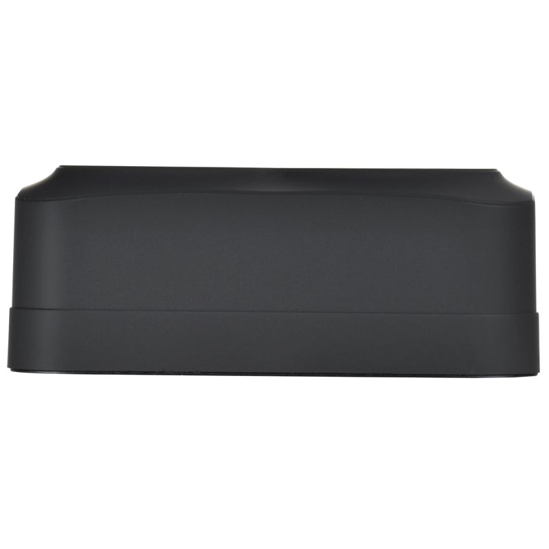 GLORY Розетка 2-местная для открытой установки с заземлением с защитными шторками 16А РСш22-3-ХЧм черный матовый IEK