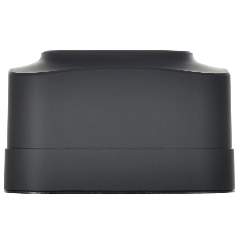 GLORY Розетка 2-местная для открытой установки с заземлением с защитными шторками 16А РСш22-3-ХЧм черный матовый IEK