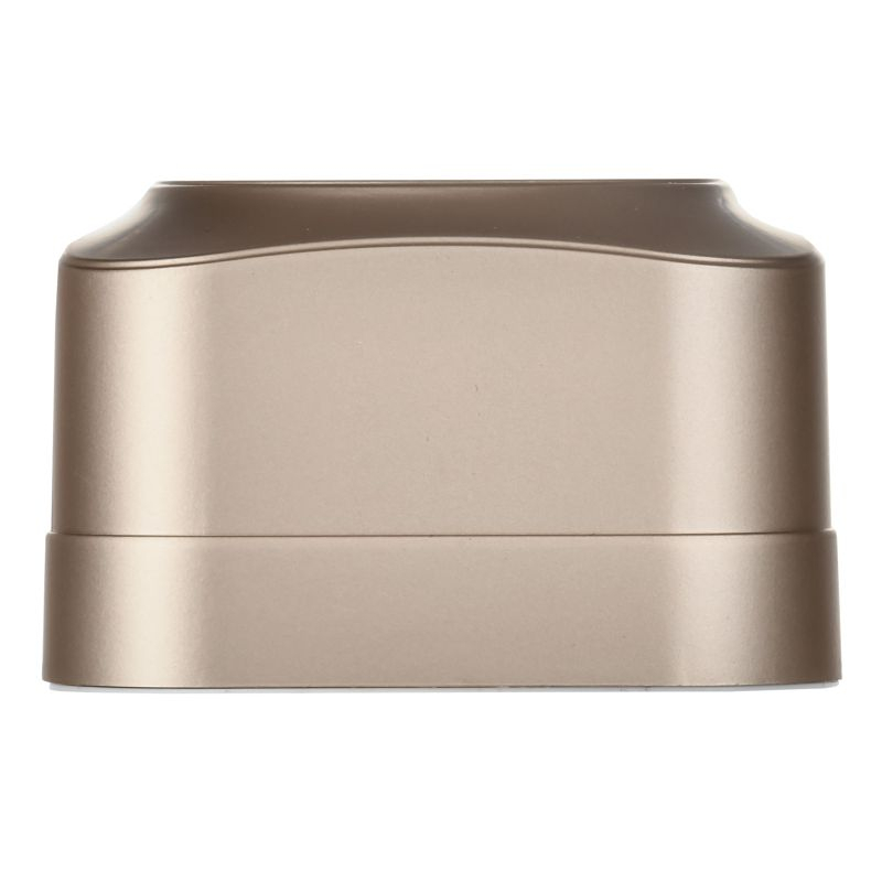 GLORY Розетка 2-местная для открытой установки с заземлением с защитными шторками 16А РСш22-3-ХШм шампань матовый IEK