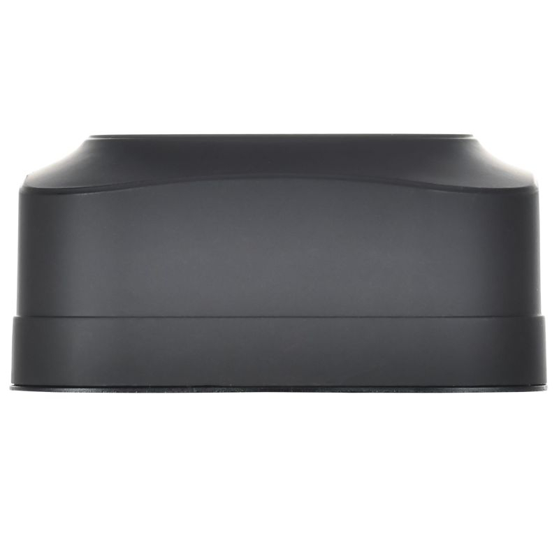 GLORY Розетка 3-местная для открытой установки без заземления без защитных шторок 10А РС23-2-ХЧм черный матовый IEK