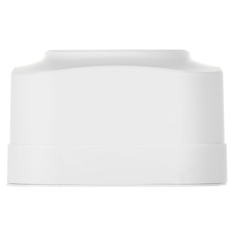 GLORY Розетка 4-местная для открытой установки без заземления без защитных шторок 10А РС24-2-ХБм белый матовый IEK