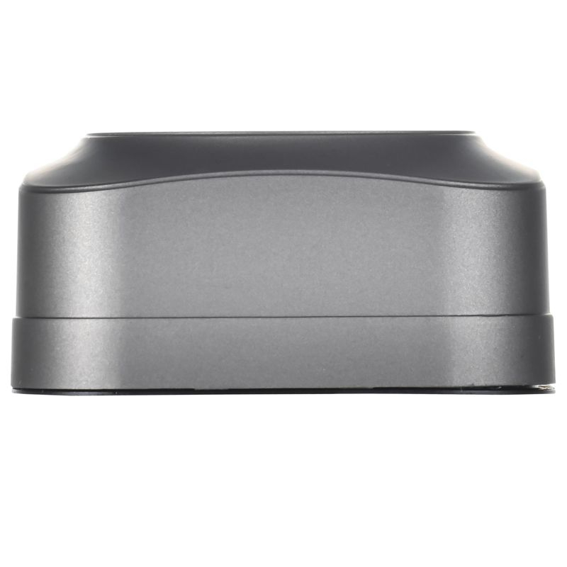 GLORY Розетка 4-местная для открытой установки без заземления без защитных шторок 10А РС24-2-ХСм сталь матовый IEK