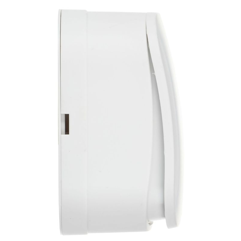 GLORY Выключатель 1-клавишный для открытой установки самовозвратный 10А ВСс20-1-0-ХБм белый матовый IEK