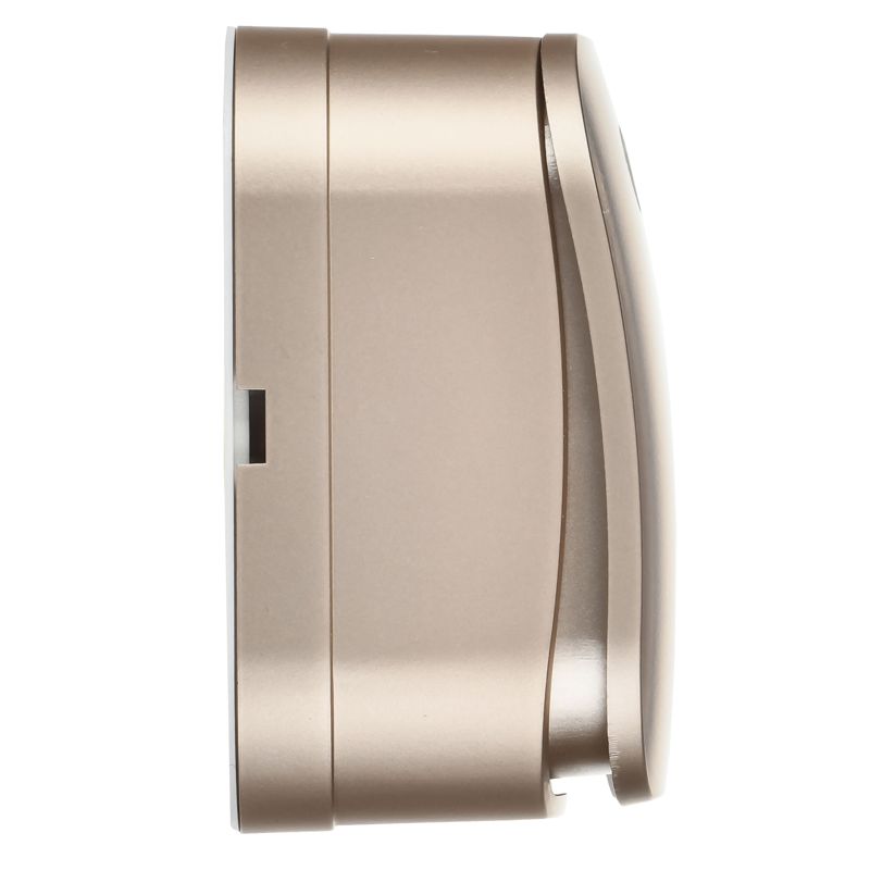 GLORY Выключатель 1-клавишный для открытой установки самовозвратный 10А ВСс20-1-0-ХШм шампань матовый IEK