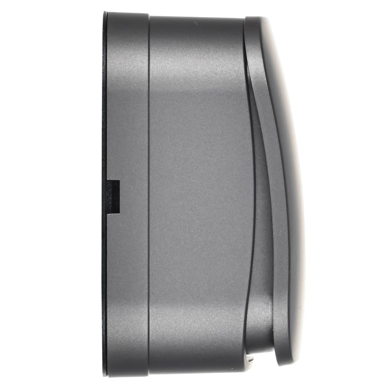 GLORY Выключатель 2-клавишный для открытой установки 10А ВС20-2-0-ХСм сталь матовый IEK