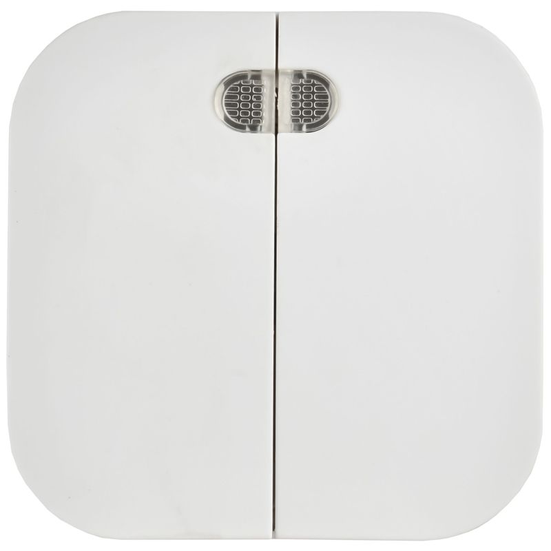 GLORY Выключатель 2-клавишный для открытой установки с индикацией 10А ВС20-2-1-ХБм белый матовый IEK