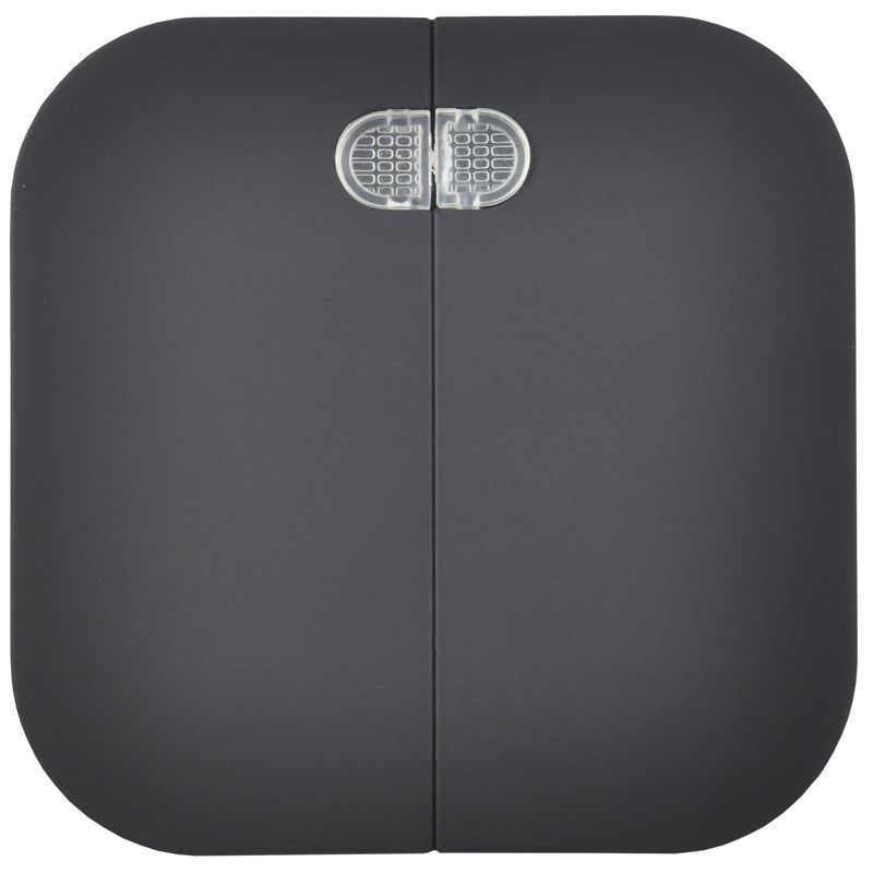 GLORY Выключатель 2-клавишный для открытой установки с индикацией 10А ВС20-2-1-ХЧм черный матовый IEK