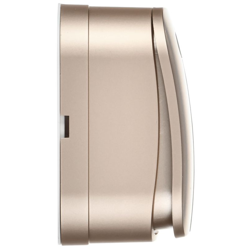 GLORY Выключатель 2-клавишный для открытой установки с индикацией 10А ВС20-2-1-ХШм шампань матовый IEK