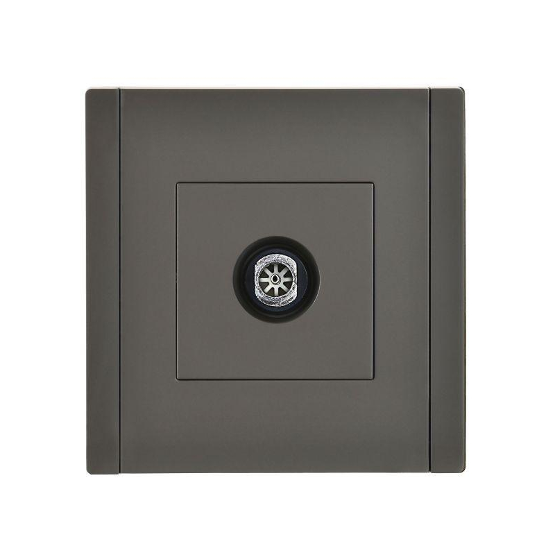 FORTE&PIANO Розетка TV оконечная FP328 серый IEK