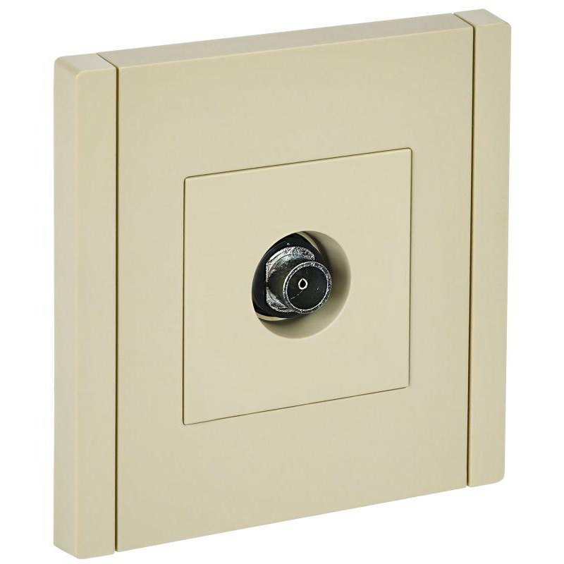 FORTE&PIANO Розетка TV оконечная FP428 ваниль IEK