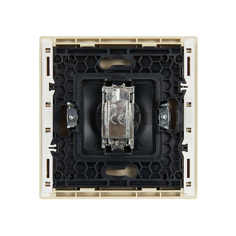 FORTE&PIANO Розетка TV оконечная FP428 ваниль IEK