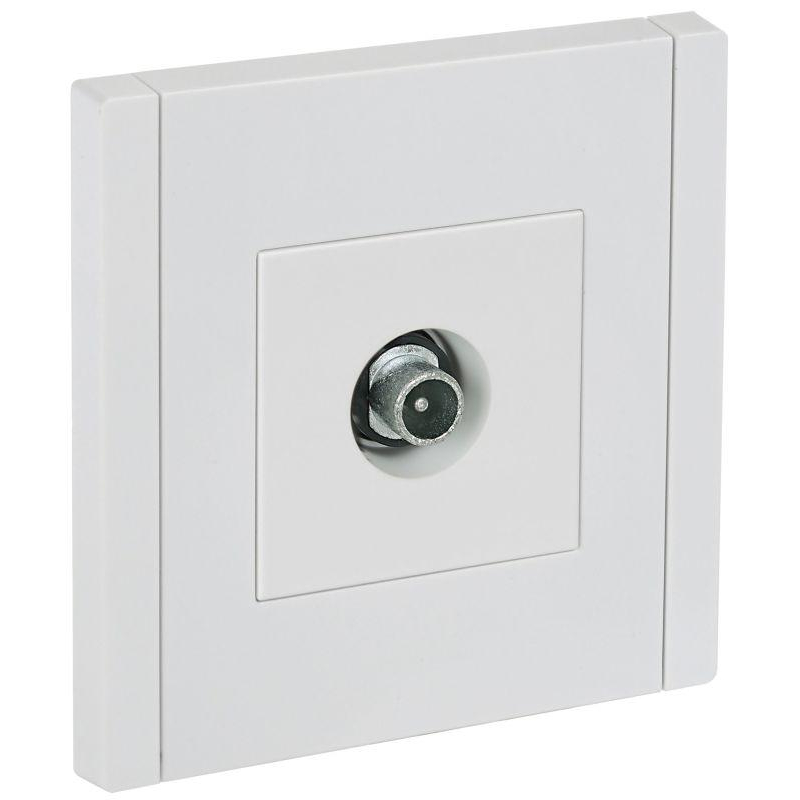 FORTE&PIANO Розетка TV проходная FP229 белый IEK