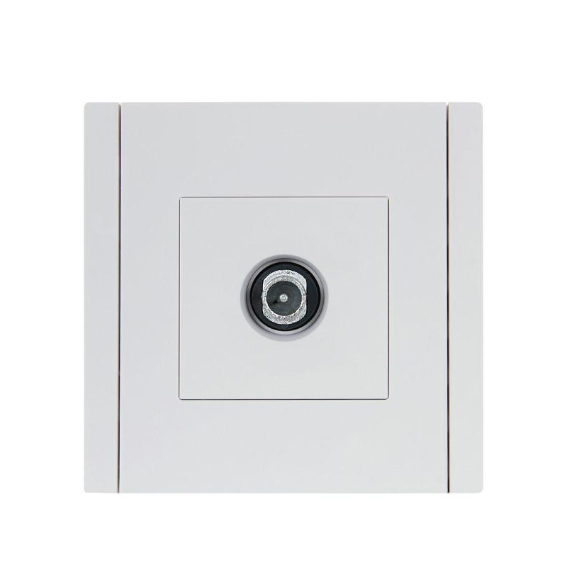 FORTE&PIANO Розетка TV проходная FP229 белый IEK