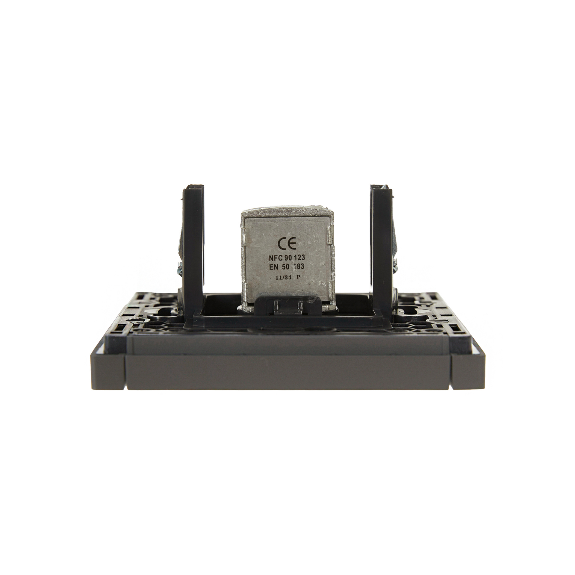 FORTE&PIANO Розетка TV проходная FP329 серый IEK