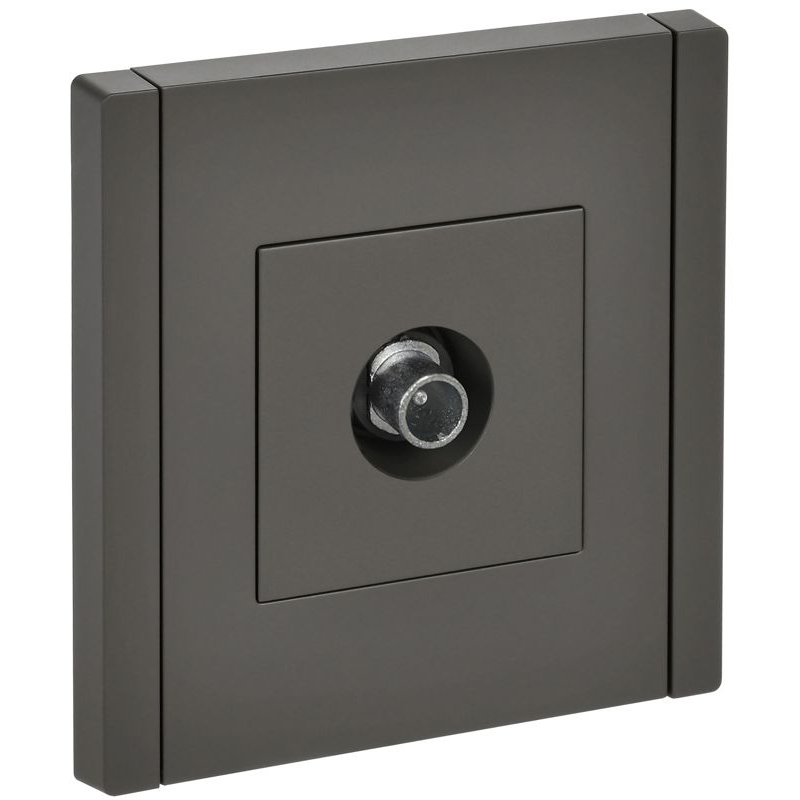 FORTE&PIANO Розетка TV проходная FP329 серый IEK