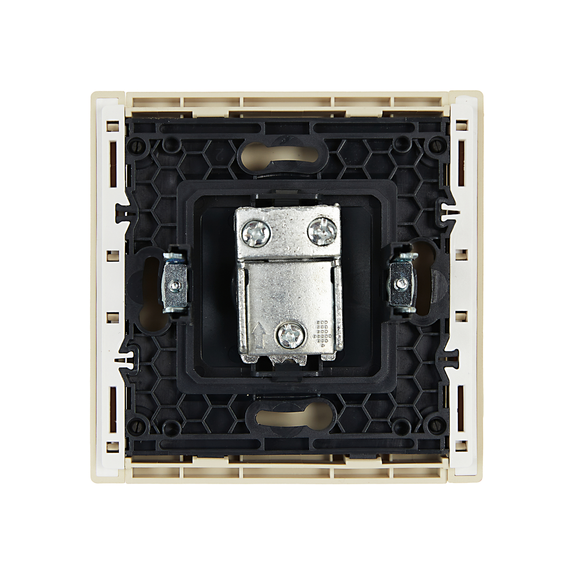 FORTE&PIANO Розетка TV проходная FP429 ваниль IEK