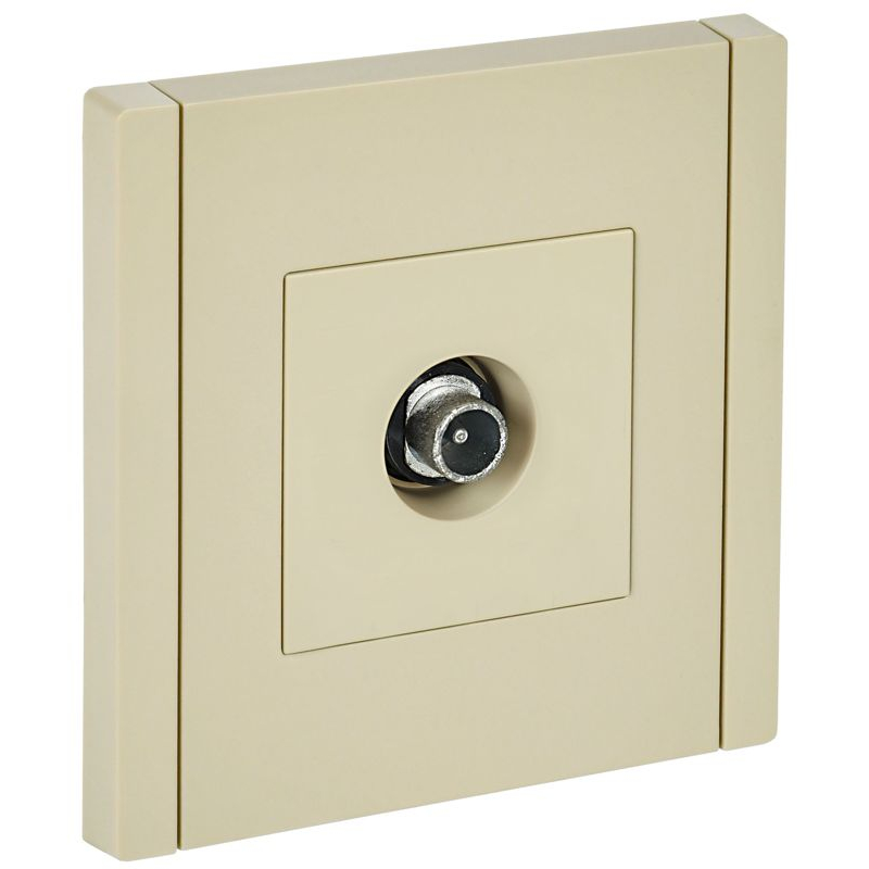 FORTE&PIANO Розетка TV проходная FP429 ваниль IEK