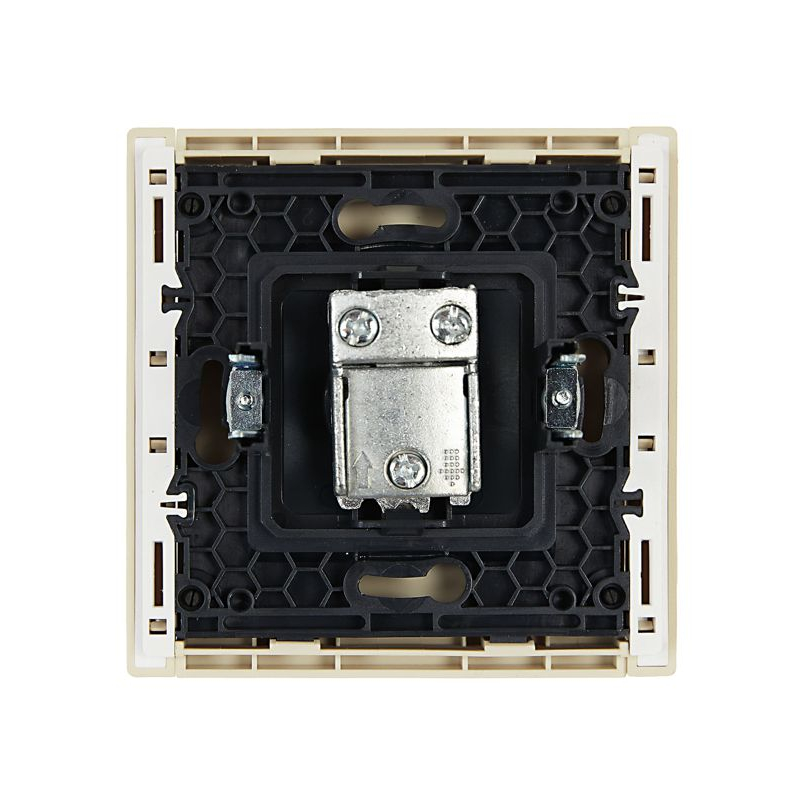 FORTE&PIANO Розетка TV проходная FP429 ваниль IEK