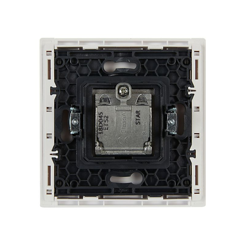 FORTE&PIANO Розетка двойная TV+SAT FP238 белый IEK