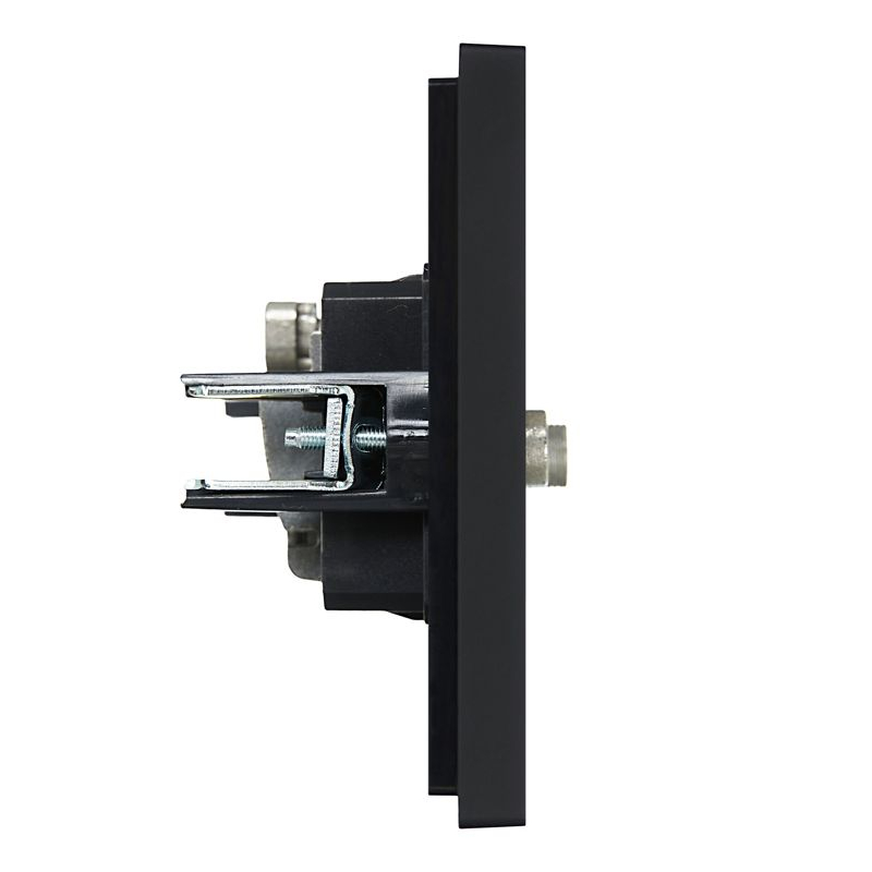 FORTE&PIANO Розетка двойная TV+SAT FP138 черный IEK