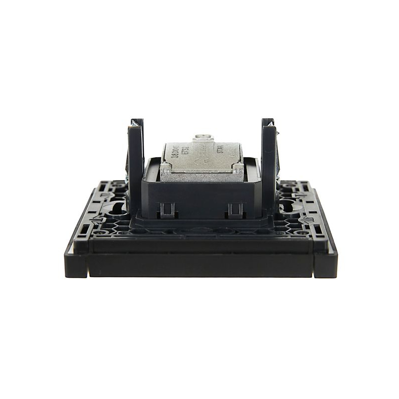 FORTE&PIANO Розетка двойная TV+SAT FP138 черный IEK