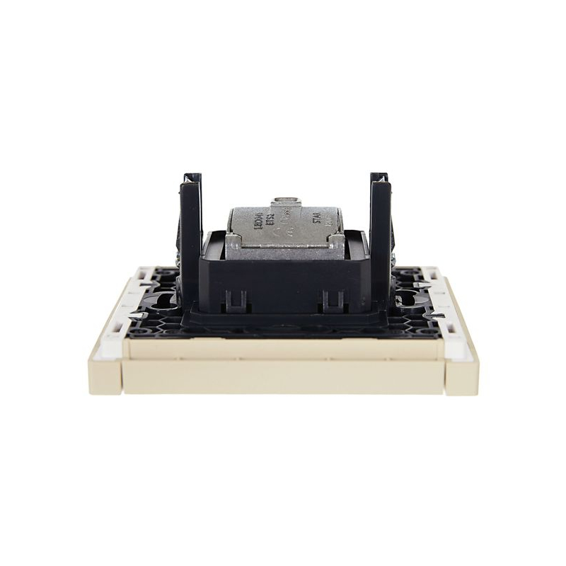 FORTE&PIANO Розетка двойная TV+SAT FP438 ваниль IEK