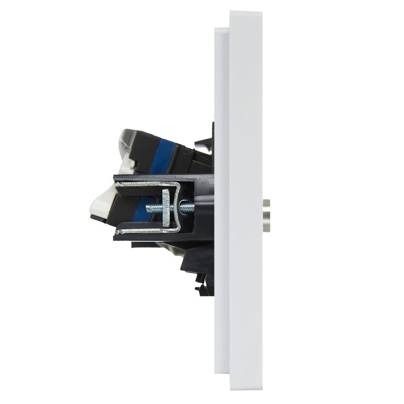 FORTE&PIANO Розетка двойная TV+RJ45 кат.6 FP237 белый IEK