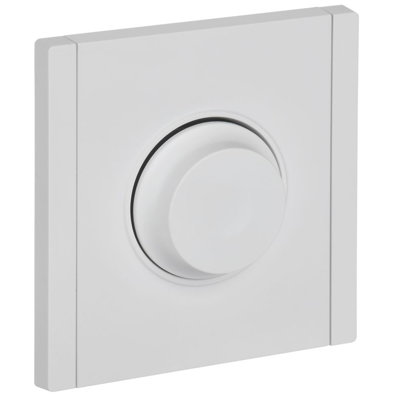 FORTE&PIANO Светорегулятор поворотно-нажимной 600Вт FP254 белый IEK