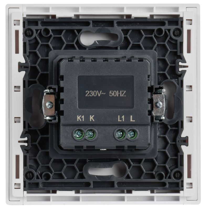 FORTE&PIANO Светорегулятор поворотно-нажимной 600Вт FP254 белый IEK