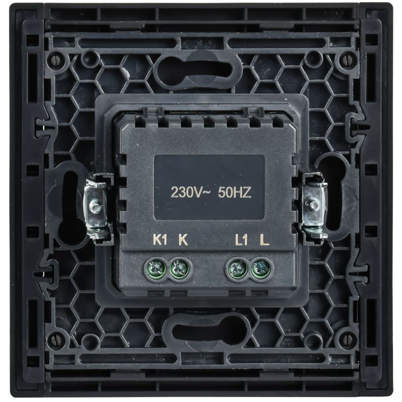 FORTE&PIANO Светорегулятор поворотно-нажимной 600Вт FP154 черный IEK