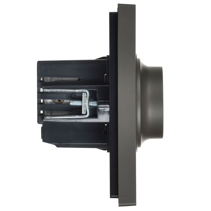 FORTE&PIANO Светорегулятор поворотно-нажимной 600Вт FP354 серый IEK