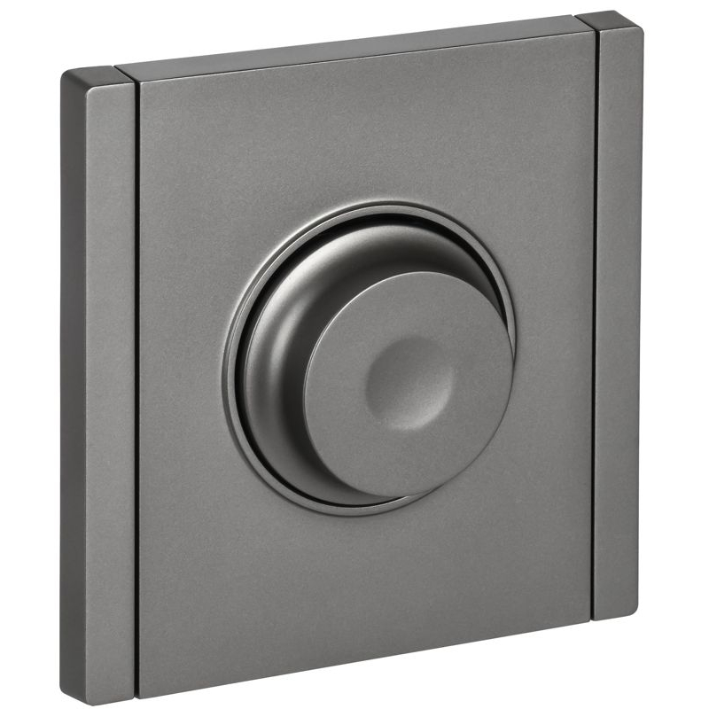 FORTE&PIANO Светорегулятор поворотно-нажимной 600Вт FP554 сталь IEK