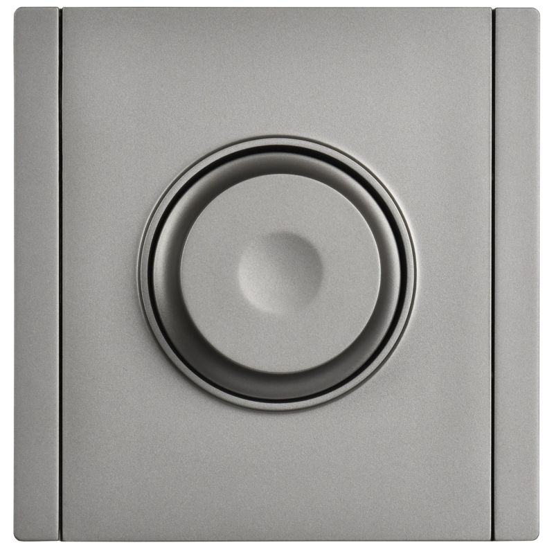 FORTE&PIANO Светорегулятор поворотно-нажимной 600Вт FP554 сталь IEK