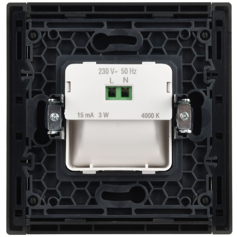 FORTE&PIANO Подсветка LED встраиваемая FP357 серый IEK