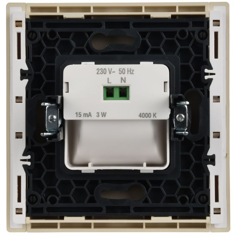 FORTE&PIANO Подсветка LED встраиваемая FP457 ваниль IEK