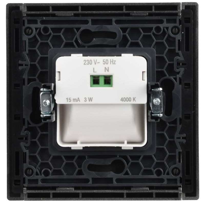 FORTE&PIANO Подсветка LED встраиваемая FP557 сталь IEK