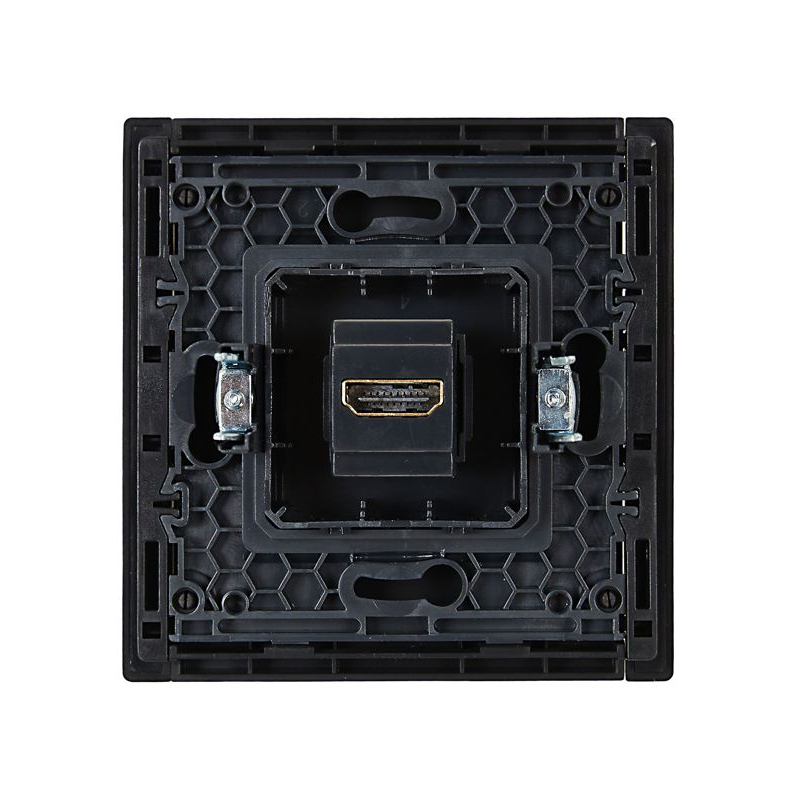 FORTE&PIANO Розетка HDMI FP140 черный IEK