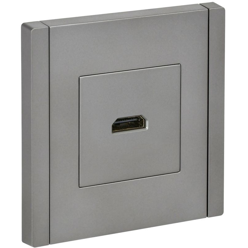 FORTE&PIANO Розетка HDMI FP540 сталь IEK