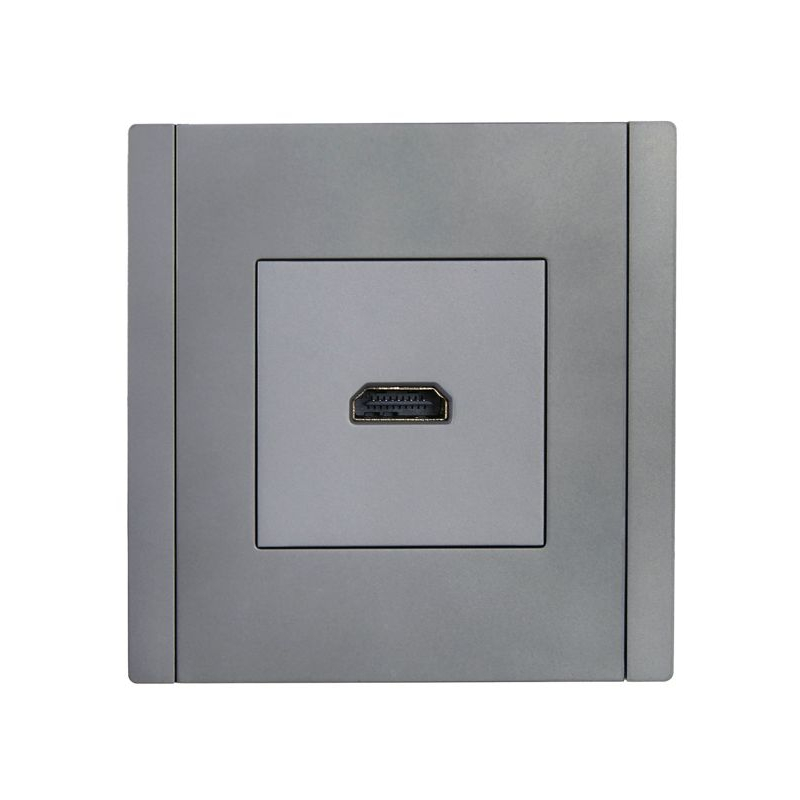 FORTE&PIANO Розетка HDMI FP540 сталь IEK