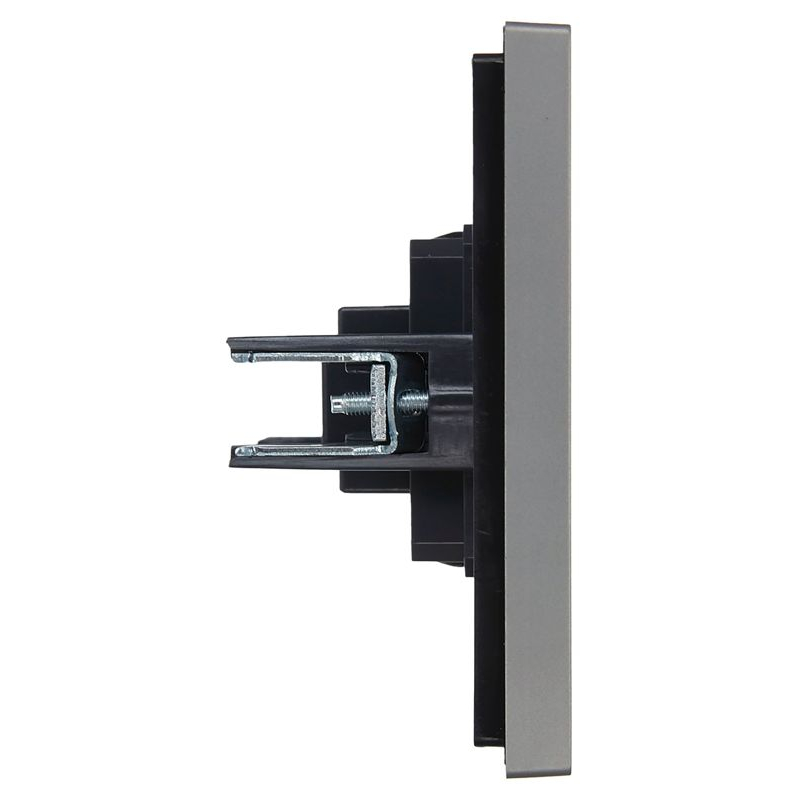 FORTE&PIANO Розетка HDMI FP540 сталь IEK