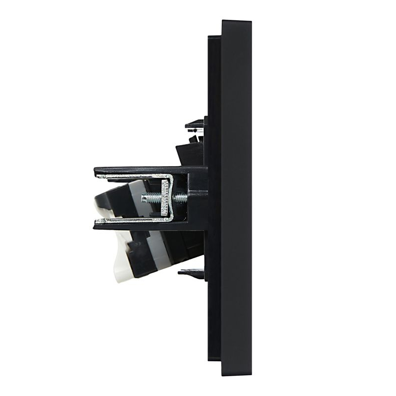 FORTE&PIANO Розетка компьютерная RJ45 кат.5E FP132 черный IEK