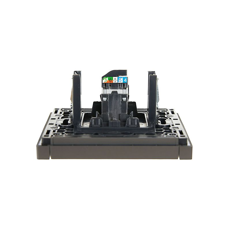 FORTE&PIANO Розетка компьютерная RJ45 кат.5E FP332 серый IEK