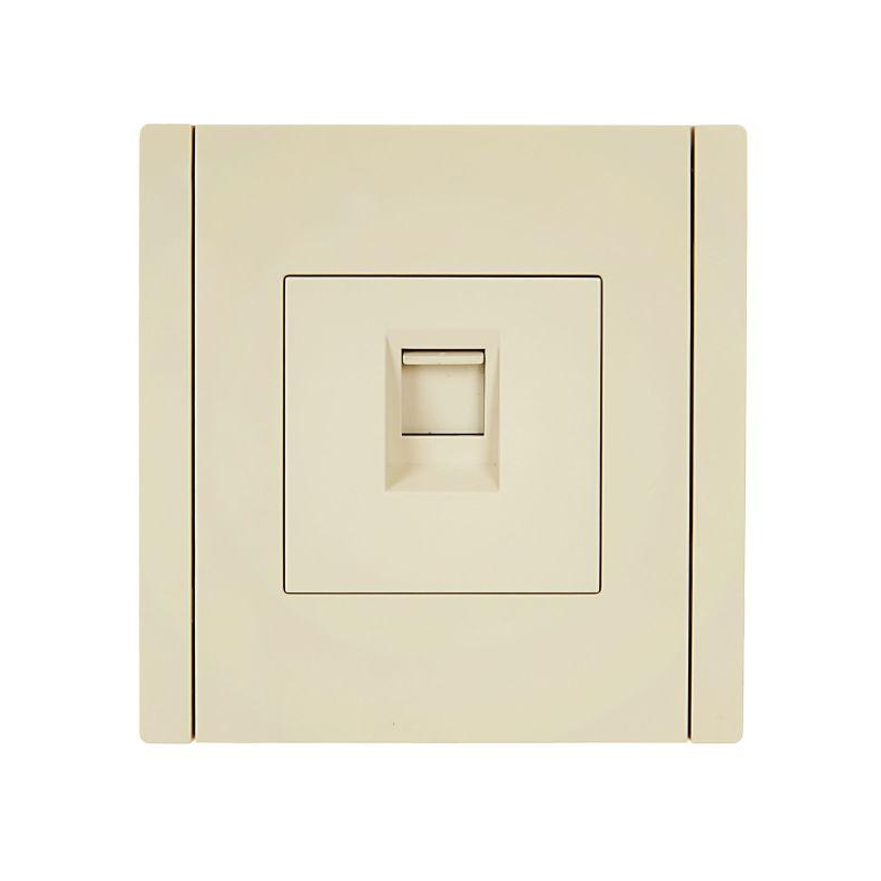 FORTE&PIANO Розетка компьютерная RJ45 кат.5E FP432 ваниль IEK