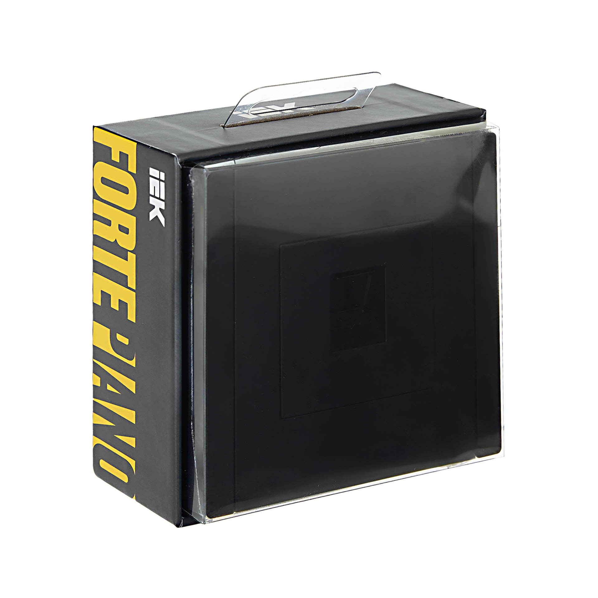 FORTE&PIANO Розетка компьютерная RJ45 кат.6 FP131 черный IEK