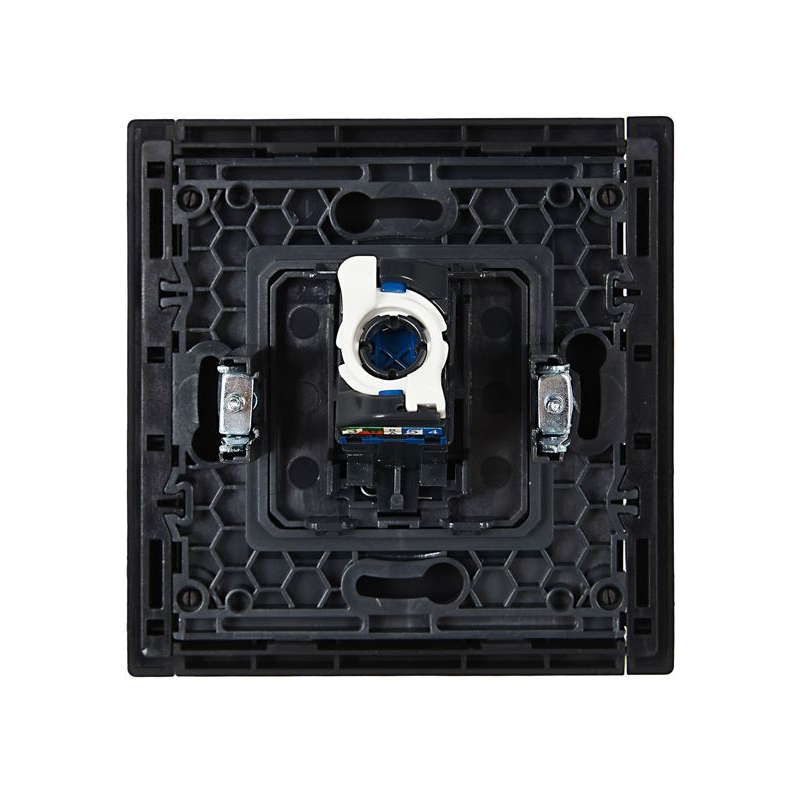 FORTE&PIANO Розетка компьютерная RJ45 кат.6 FP131 черный IEK