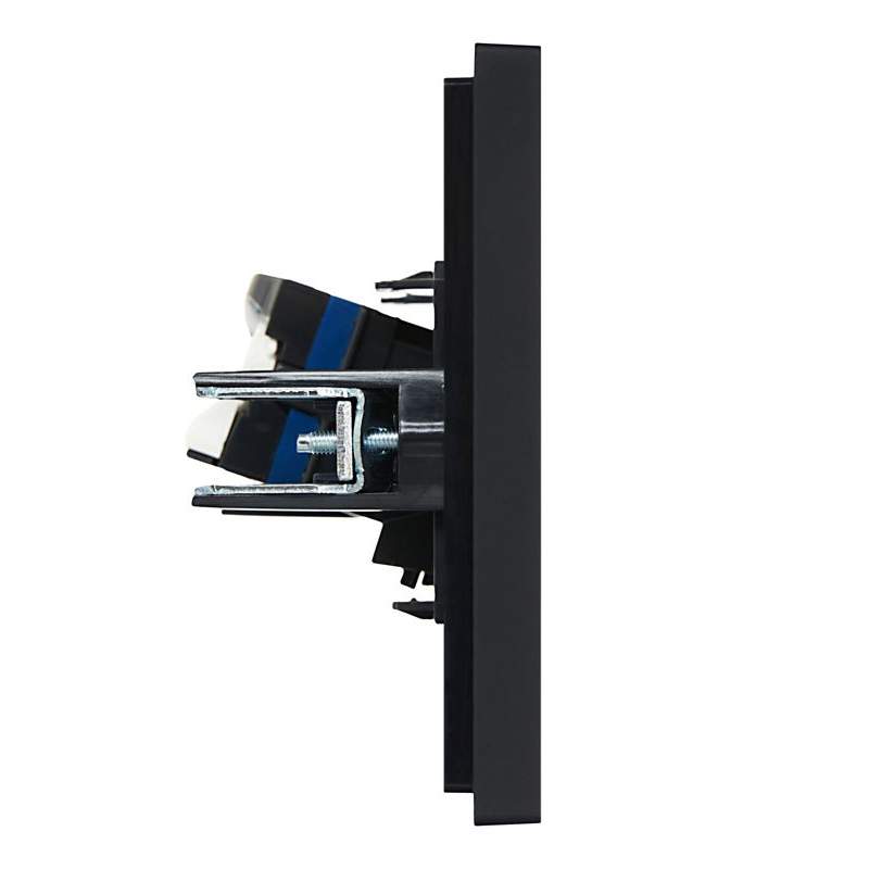 FORTE&PIANO Розетка компьютерная RJ45 кат.6 FP131 черный IEK